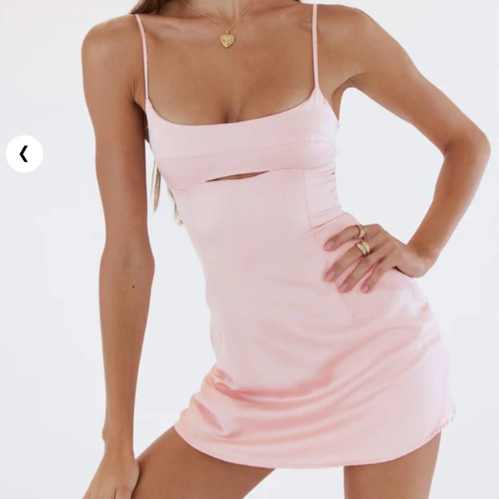 Powell mini dress pink Princess Polly